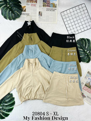 🔥新品抢先上架🔥高品质休闲款棉质套装 上衣 ➕ 裤裙 RM79 Only🌸 （原价 RM89 ）(1-J3)