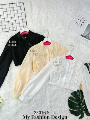 🔥新品抢先上架🔥高品质法式长袖衬衫上衣 RM55 Only🌸 （原价 RM69 ）(1-E2)