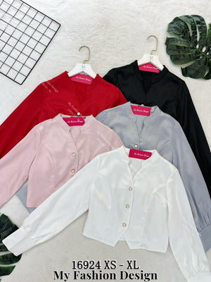 🔥新品抢先上架🔥高品质缎面长袖上衣 RM69 Only 🌸 (1-E3)