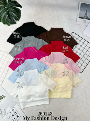 🔥新品抢先上架🔥高品质网纱拼接高领上衣 RM39 Only🌸 （原价 RM45 ）