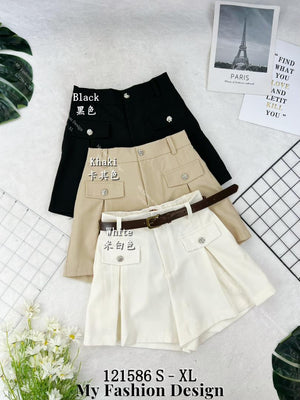 🔥新品抢先上架🔥高品质高腰锦棉短裤 RM55 Only🌸 （原价 RM65 ）