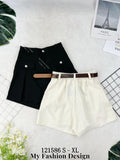 🔥新品抢先上架🔥高品质高腰锦棉短裤 RM55 Only🌸 （原价 RM65 ）
