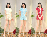 🔥爆款新品🔥高品质小香旗袍套装 上衣 ➕ 短裤 RM109 Only🌸（1-Q3）