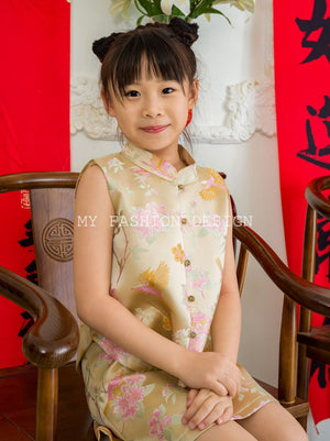 🍊MFD独家亲子款🍊高品质女童款新中式套装 上衣 ➕ 裤裙 RM119 Only🔥（2-M1）