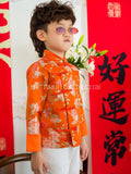 🍊MFD独家亲子款🍊高品质男童款中式唐装上衣 RM109 Only🔥（2-N1）