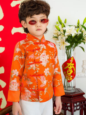 🍊MFD独家亲子款🍊高品质男童款中式唐装上衣 RM109 Only🔥（1-Q1））