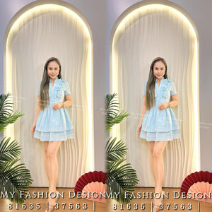 🔥爆款新品🔥高品质气质款蛋糕修身连体裤裙 RM109 Only🌸（1-I2）