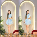 🔥爆款新品🔥高品质气质款蛋糕修身连体裤裙 RM109 Only🌸（1-I2）