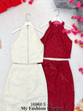 🔥爆款新品🔥高品质cut in款套装 上衣 ➕ 裤裙 RM129 Only🌸（1-M2）