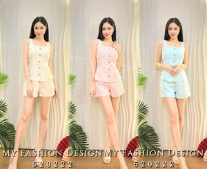 🔥爆款新品🔥高品质气质小香套装 上衣 ➕ 短裤 RM95 Only🌸（1-J2）