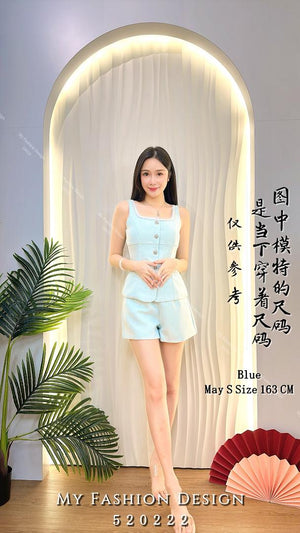 🔥爆款新品🔥高品质气质小香套装 上衣 ➕ 短裤 RM95 Only🌸（1-J2）