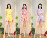 🔥爆款新品🔥高品质气质提花旗袍套装 上衣 ➕ 短裤 RM139 Only🌸（1-K2）