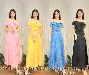 🔥爆款新品🔥高品质吊带款连体长裙 RM109 Only🌸（1-J2）