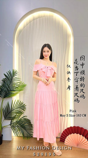 🔥爆款新品🔥高品质吊带款连体长裙 RM109 Only🌸（1-J2）