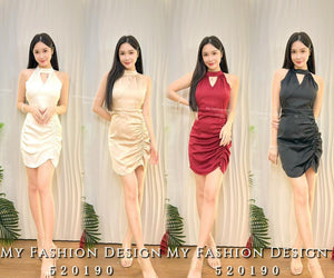 🔥爆款新品🔥高品质cut in款缎面连体裙 RM89 Only🌸（1-J2）