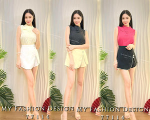 🔥爆款新品🔥高品质高腰西装裤裙 RM69 Only🌸（1-J2）