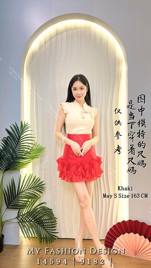 🔥爆款新品🔥高品质棉质旗袍上衣 RM45 Only🌸（1-J2）