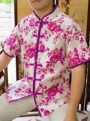 🔮MFD独家亲子系列🔮高品质男款提花唐装上衣 🔥优惠 RM99 Only🔥 （原价 RM129）（2-M4）