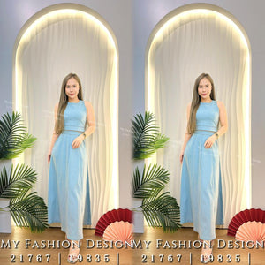 🔥爆款新品🔥高品质气质牛仔套装 上衣 ➕ 长裙 RM119 Only🌸（2-O2）