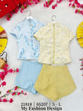 🔥新品抢先上架🔥高品质气质新中式套装 上衣 ➕ 短裤 RM115 Only🌸（1-Q2）