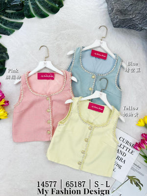 🔥新品抢先上架🔥高品质气质小香风时装上衣 RM69 Only🌸