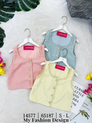 🔥新品抢先上架🔥高品质气质小香风时装上衣 RM69 Only🌸