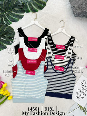 🔥新品抢先上架🔥高品质休闲棉质无袖上衣 RM39 Only🌸