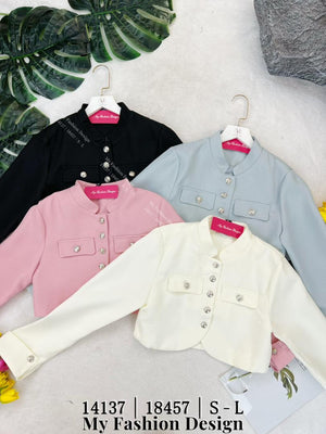 🔥新品抢先上架🔥高品质小香时装长袖上衣 RM65 Only🌸