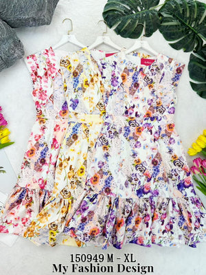 🔥爆款新品🔥高品质气质款花花连体长裙 RM79 Only🌸（1-Q4）