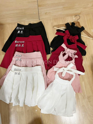 【泰国🇹🇭代购】高品质cut in款气质套装 上衣 ➕ 裤裙 RM45 Only🌷