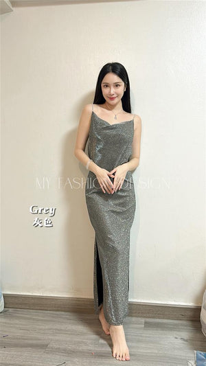 【泰国🇹🇭代购】 吊带款修身连体长裙 RM59.90 Only🌷