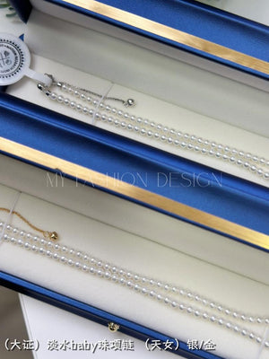 【F8051】【F80512】 （大证）淡水baby珠项链 （天女）（加送珍珠耳钉） RM388 ONLY