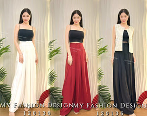 🔥爆款新品🔥高品质高腰西装阔腿长裤 RM79 Only🌸（1-O4）