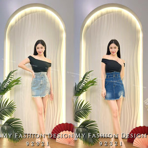 🔥MFD独家爆款🔥高品质高腰牛仔裤裙 RM49 Only🌸 （原价 RM68）