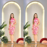 🔥MFD独家爆款🔥高品质提花cut in款旗袍连体裙 RM159 Only🌸 （1-R3/4）