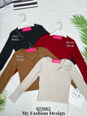 #️⃣🔥爆款新品🔥高品质百搭棉质cotton joy长袖上衣 RM39 Only🌸