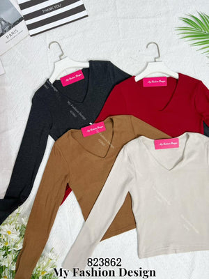 #️⃣🔥爆款新品🔥高品质百搭棉质cotton joy长袖上衣 RM39 Only🌸