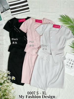 #️⃣🔥爆款新品🔥高品质气质款时装套装 上衣➕裤裙 RM119 Only🌸