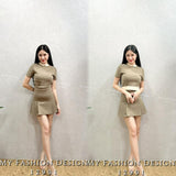 #️⃣🔥爆款新品🔥高品质休闲罗马套装 上衣 ➕ 裤裙 RM109 Only🌸