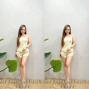 #️⃣🔥爆款新品🔥高品质绒毛提花套装 上衣 ➕ 短裤 RM119 Only🌸