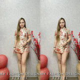 #️⃣🔥爆款新品🔥高品质气质提花款旗袍套装 上衣 ➕ 短裤 RM129 Only🌸