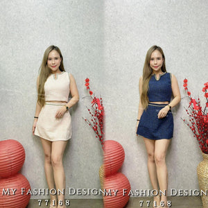 #️⃣🔥爆款新品🔥高品质气质小香风套装 上衣 ➕ 裤裙 RM139 Only🌸