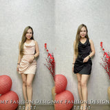 #️⃣🔥爆款新品🔥高品质修身款缎面连体裤裙 RM109 Only🌸