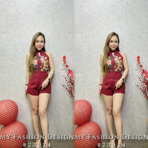 #️⃣🔥爆款新品🔥高品质气质款新中式套装 上衣 ➕ 短裤 RM123 Only🌸