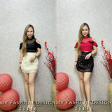 #️⃣🔥爆款新品🔥高品质高腰立体花朵裤裙 RM69 Only🌸