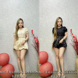 #️⃣🔥爆款新品🔥高品质气质桐花搭配缎面套装 上衣 ➕ 短裤 RM109 Only🌸