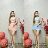 #️⃣🔥爆款新品🔥高品质cut in款提花套装 上衣 ➕ 裤裙 RM122 Only🌸