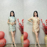 #️⃣🔥爆款新品🔥高品质气质款提花旗袍套装 上衣 ➕ 裤裙 RM129 Only🌸