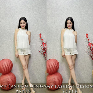 #️⃣🔥爆款新品🔥高品质cut in款网纱时装上衣 RM72 Only🌸