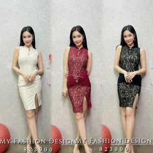 #️⃣🔥爆款新品🔥高品质气质蕾丝修身连体裙 RM105 Only🌸